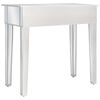vidaXL Έπιπλο Τουαλέτα Καθρέφτης από MDF & Γυαλί με Σκαμπό