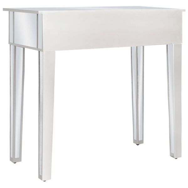 vidaXL Έπιπλο Τουαλέτα Καθρέφτης από MDF & Γυαλί με Σκαμπό