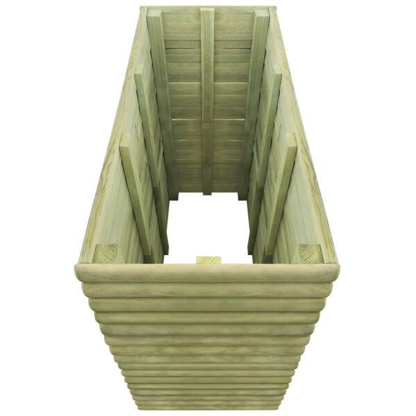 vidaXL Ζαρντινιέρα Υπερυψωμένη 106x56x96 εκ. Εμποτισμένο Ξύλο Πεύκου
