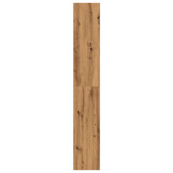 vidaXL Βιβλιοθήκη Αρτισιανή Δρυς 40x30x189 εκ. από Επεξεργασμένο Ξύλο