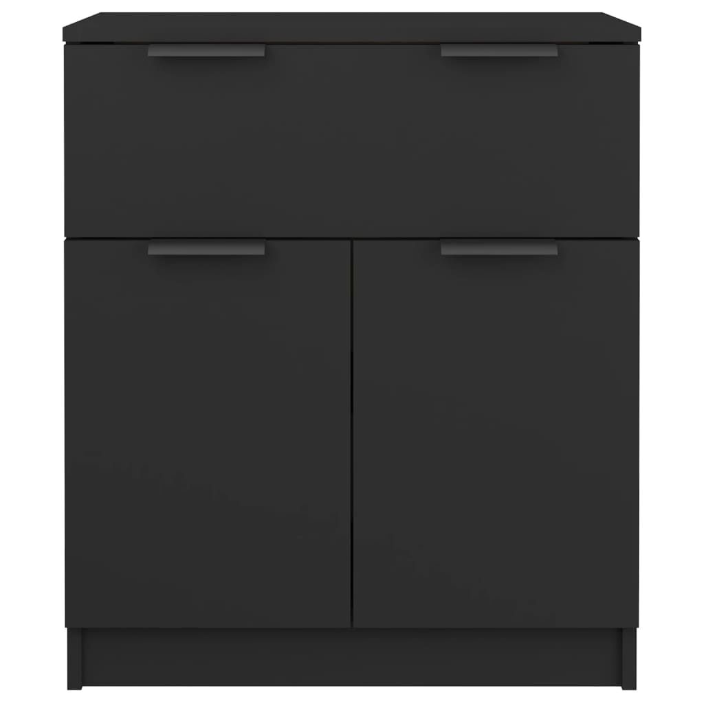 vidaXL Ντουλάπι Μαύρο 60 x 30 x 70 εκ. από Επεξεργασμένο Ξύλο