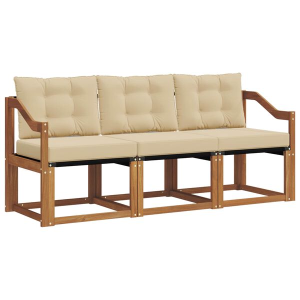 vidaXL &Sigma;&epsilon;&iota;&rho;ά &Kappa;&alpha;&nu;&alpha;&pi;έ &Epsilon;&xi;&omega;&tau;&epsilon;&rho;&iota;&kappa;&omicron;ύ &mu;&epsilon; &mu;&alpha;&xi;&iota;&lambda;ά&rho;&iota; 3 pcs &Phi;&upsilon;&sigma;&iota;&kappa;ό &kappa;&alpha;&iota; &Mu;&pi;&epsilon;&zeta;