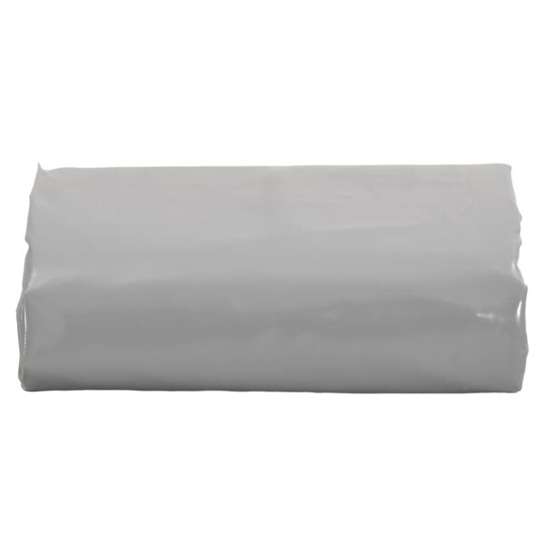 vidaXL Μουσαμάς Γκρι 1,5 x 2,5 μ. 650 γρ./μ²