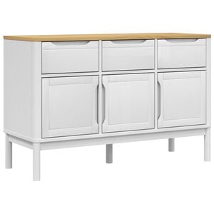 vidaXL &Nu;&tau;&omicron;&upsilon;&lambda;ά&pi;&iota; FLORO &Lambda;&epsilon;&upsilon;&kappa;ή 114 x 43 x 74 &epsilon;&kappa;. &alpha;&pi;ό &Mu;&alpha;&sigma;ί&phi; &Xi;ύ&lambda;&omicron; &Pi;&epsilon;ύ&kappa;&omicron;&upsilon;