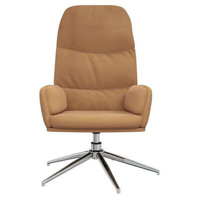 vidaXL Πολυθρόνα Relax Taupe από Συνθετικό Καστόρι