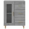 vidaXL Ντουλάπι Γκρι Sonoma 69,5 x 34 x 90 εκ. από Επεξεργασμένο Ξύλο