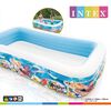 Intex Πισίνα Swim Center Family Pool Σχέδιο Ζώα Θάλασσας 305x183x56εκ.