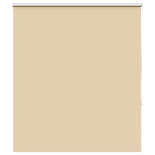 vidaXL Roller Blind Blackout Μπεζ 140x175 cm Πλάτος υφάσματος 136,6cm