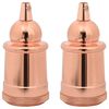 vidaXL &Lambda;&alpha;&mu;&pi;&tau;ή&rho;&epsilon;&sigmaf; 2 &tau;&epsilon;&mu;ά&chi;&iota;&alpha; Rose Gold E27