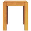 vidaXL Τραπεζάκι Πλευράς Καφέ 43 x 36 x 40 εκ Μασίφ ξύλο teak