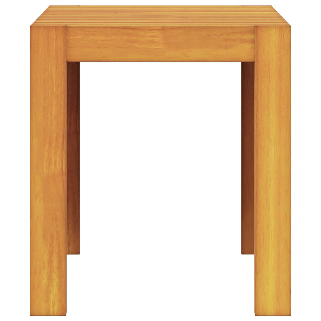 vidaXL Τραπέζι Κήπου 43x36x40 εκ. Μασίφ Ξύλο Teak