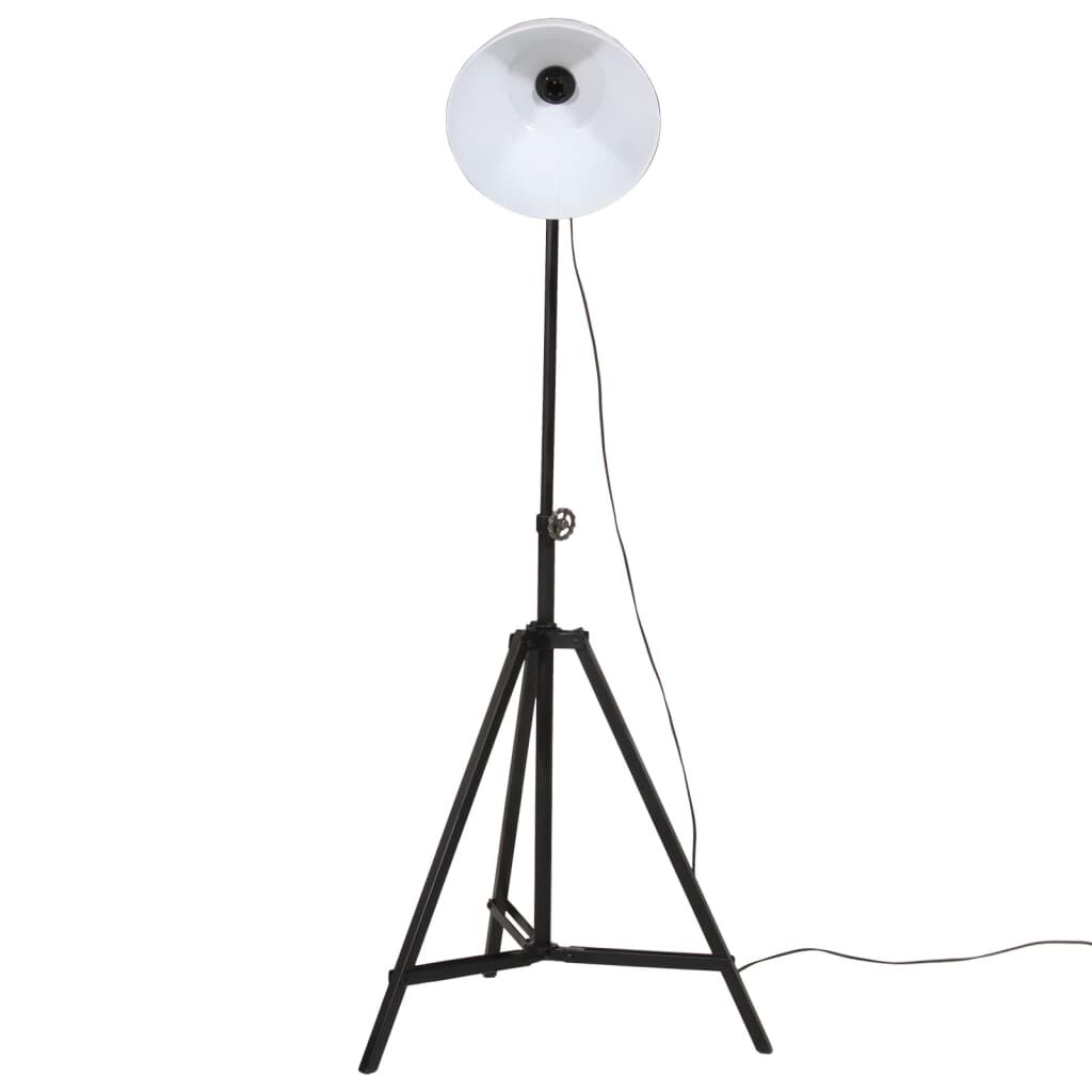 vidaXL Φωτιστικό Δαπέδου 25 W Λευκό 61x61x90/150 εκ. Ε27