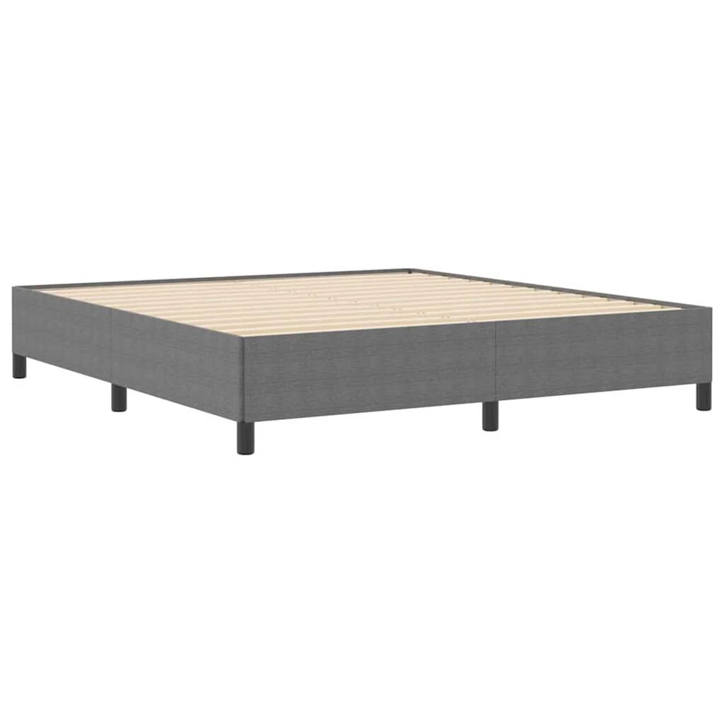 vidaXL Σκελετός Κρεβατιού Ανοιχτό γκρι 180 x 200 cm Βελούδο