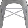 vidaXL Ζαρντινιέρα Ανθρακί 152x40x36 εκ Γαλβανισμένος χάλυβας