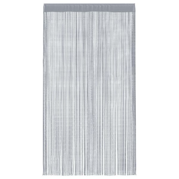 vidaXL Κουρτίνες με Κρόσσια 2 τεμ. Ανοιχτό Γκρι 100 x 250 εκ.