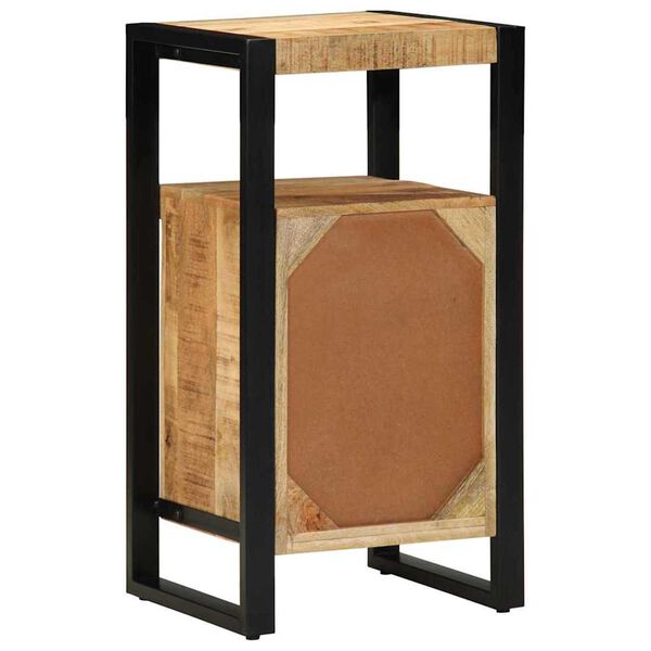 vidaXL Ντουλάπα Μπάνιου με ράφι Καφέ 40 x 35 x 75 εκ Μασίφ ξύλο μάνγκο