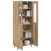 vidaXL Highboard 2 pcs Artisan Oak &Sigma;ύ&nu;&theta;&epsilon;&tau;&omicron; &Xi;ύ&lambda;&omicron; &kappa;&alpha;&iota; &Gamma;&upsilon;&alpha;&lambda;ί