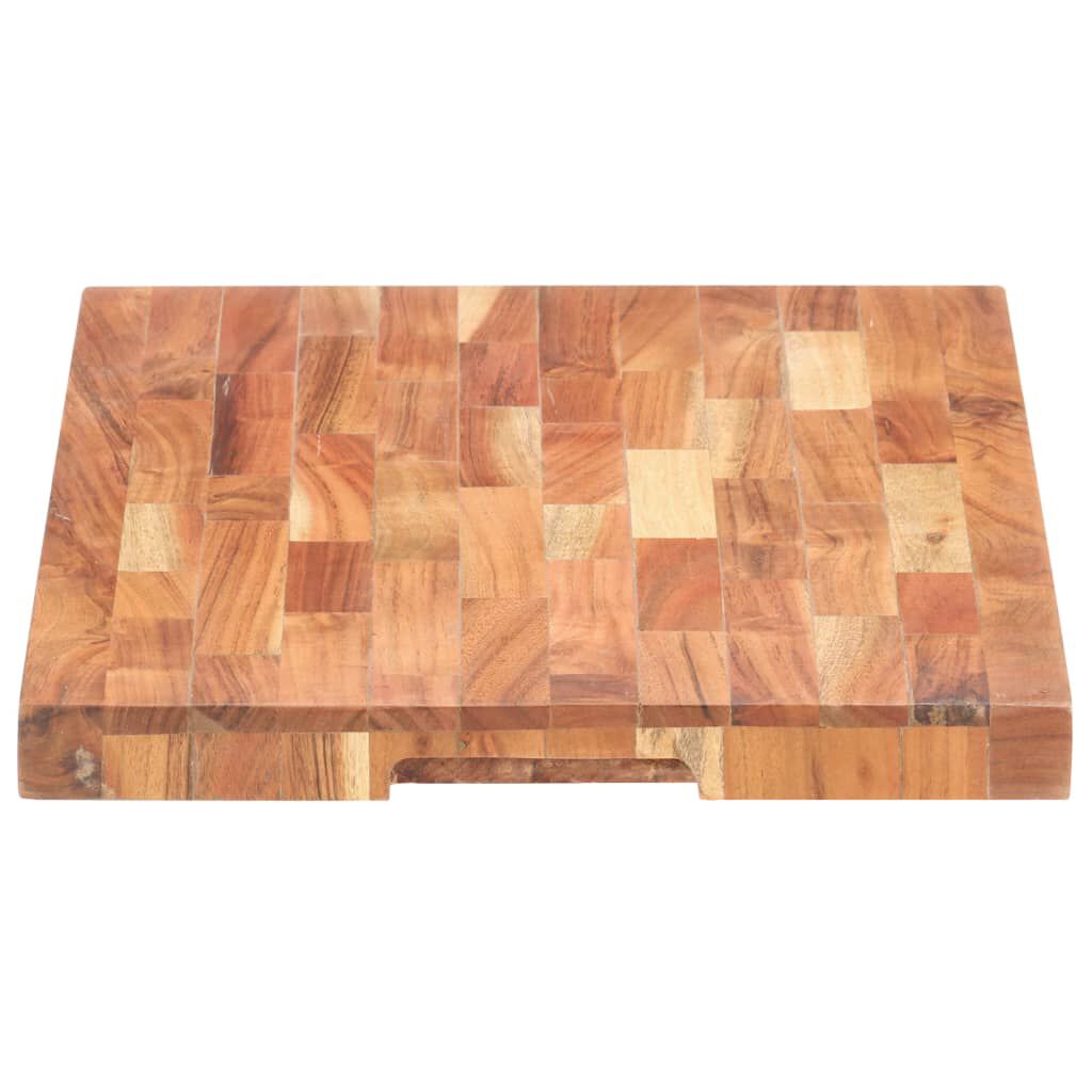 vidaXL Επιφάνεια Κοπής 50 x 35 x 4 εκ. από Μασίφ Ξύλο Ακακίας