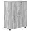 vidaXL Σετ Επίπλων Μπάνιου με ράφι 4 pcs Γκρι sonoma 30 x 35 x 192 εκ.