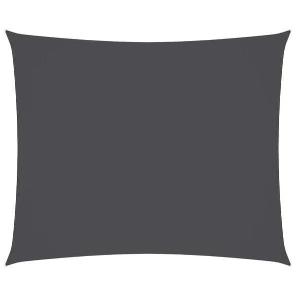 vidaXL Πανί Σκίασης Ορθογώνιο Ανθρακί 2,5 x 3,5 μ. από Ύφασμα Oxford
