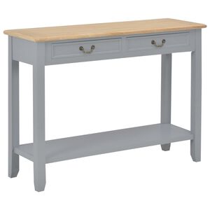 vidaXL &Tau;&rho;&alpha;&pi;έ&zeta;&iota; &Kappa;&omicron;&nu;&sigma;ό&lambda;&alpha; &Gamma;&kappa;&rho;&iota; 110 x 35 x 80 &epsilon;&kappa;. &Xi;ύ&lambda;&iota;&nu;&omicron;