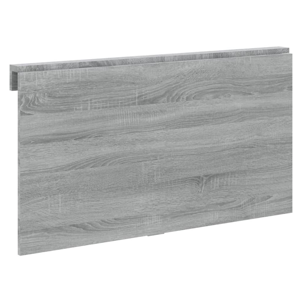 vidaXL Τραπέζι Τοίχου Πτυσσόμενο Γκρι Sonoma 10x60x56 εκ. Επεξ. Ξύλο