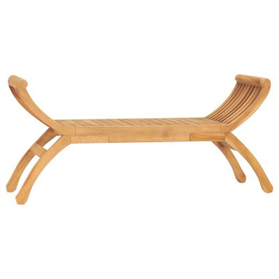 vidaXL Παγκάκι Κήπου 120 εκ. από Μασίφ Ξύλο Teak