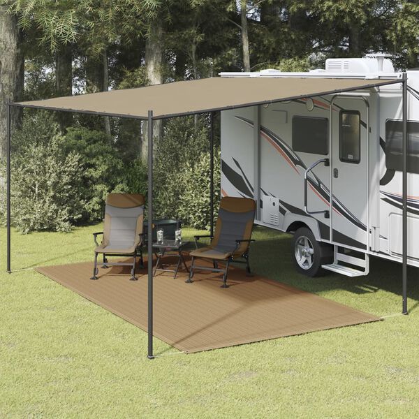 vidaXL Χαλί Σκηνής Taupe 250 x 350 εκ.