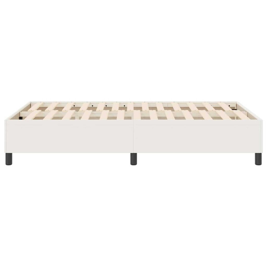 vidaXL Κρεβάτι με ελατήρια Κρεμ 120 x 200 cm Βελούδο