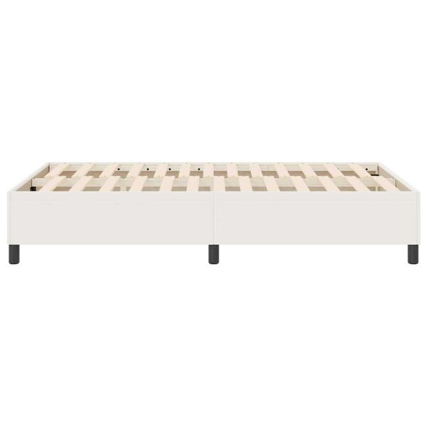 vidaXL Κρεβάτι με ελατήρια Κρεμ 120 x 200 cm Βελούδο