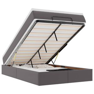 vidaXL &Omicron;&theta;&omega;&mu;&alpha;&nu;&iota;&kappa;ό &kappa;&rho;&epsilon;&beta;ά&tau;&iota; &mu;&epsilon; &sigma;&tau;&rho;ώ&mu;&alpha; &Gamma;&kappa;&rho;&iota; 120x200cm Faux Leather