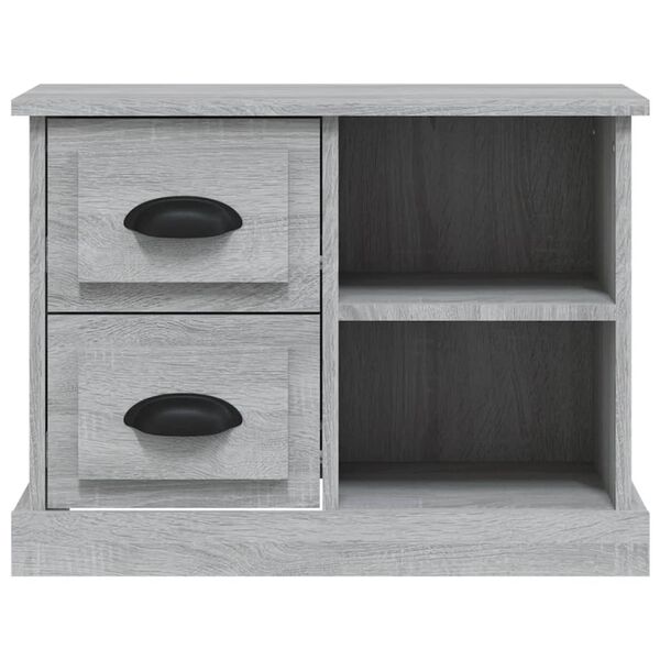 vidaXL Κομοδίνο Γκρι Sonoma 60 x 35,5 x 45 εκ.