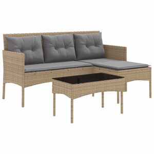 vidaXL &Sigma;&epsilon;&tau; &Kappa;&alpha;&nu;&alpha;&pi;έ &Kappa;ή&pi;&omicron;&upsilon; &mu;&epsilon; &mu;&alpha;&xi;&iota;&lambda;ά&rho;&iota; 2 pcs &sigma;&upsilon;&nu;&theta;&epsilon;&tau;&iota;&kappa;ό &rho;&alpha;&tau;ά&nu;