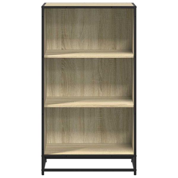 vidaXL Ντουλάπι βιβλίων Sonoma Oak 60x35x107,5 cm Κατασκευασμένο ξύλο