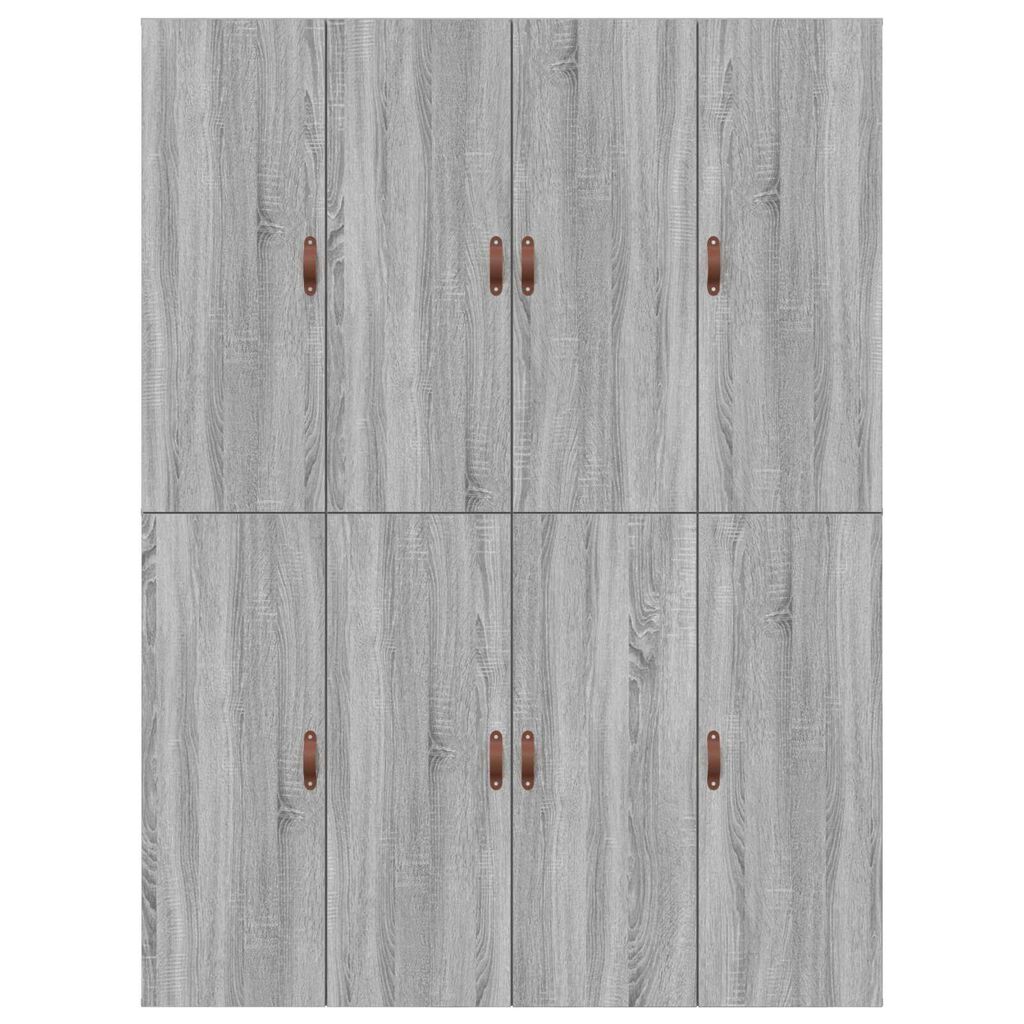 vidaXL Κρεβάτι Αποθήκευσης Γκρι Sonoma 140 x 200 εκ