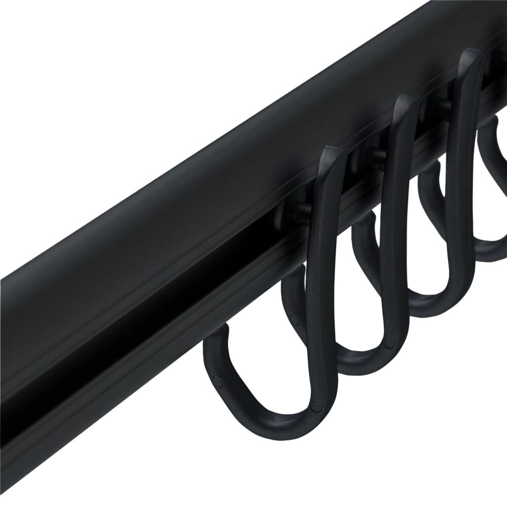 Sealskin Σιδηρόδρομος Κουρτίνας Μπάνιου Σετ Easy-Roll Μαύρος