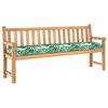 vidaXL Σετ Μαξιλαριών Πάγου 2 pcs Μοτίβο φύλλων 200 x 40 x 8 εκ.