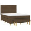 vidaXL &Kappa;&rho;&epsilon;&beta;ά&tau;&iota; Boxspring &mu;&epsilon; &Sigma;&tau;&rho;ώ&mu;&alpha; &Sigma;&kappa;&omicron;ύ&rho;&omicron; &Kappa;&alpha;&phi;έ 140x190 &epsilon;&kappa;. &Upsilon;&phi;&alpha;&sigma;&mu;ά&tau;&iota;&nu;&omicron;