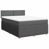vidaXL &Kappa;&rho;&epsilon;&beta;ά&tau;&iota; Boxspring &mu;&epsilon; &Sigma;&tau;&rho;ώ&mu;&alpha; &Sigma;&kappa;&omicron;ύ&rho;&omicron; &Gamma;&kappa;&rho;&iota; 140x190 &epsilon;&kappa;. &Upsilon;&phi;&alpha;&sigma;&mu;ά&tau;&iota;&nu;&omicron;