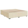 vidaXL &Kappa;&rho;&epsilon;&beta;ά&tau;&iota; Boxspring &mu;&epsilon; &Sigma;&tau;&rho;ώ&mu;&alpha; &Kappa;&rho;&epsilon;&mu; 180x200 &epsilon;&kappa;. &Upsilon;&phi;&alpha;&sigma;&mu;ά&tau;&iota;&nu;&omicron;