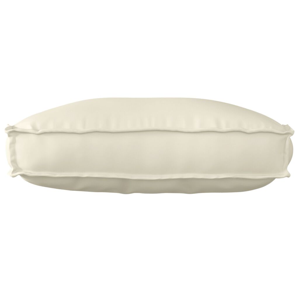 vidaXL Μαξιλάρι Παλέτας για πλάτη Κρεμ 70x40x12 εκ. ύφασμα Oxford