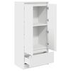 vidaXL Ντουλάπι με συρτάρι 55,5x34x119,5 cm Ξύλινο μηχανουργικό ξύλο