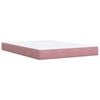 vidaXL &Kappa;&rho;&epsilon;&beta;ά&tau;&iota; Boxspring &mu;&epsilon; &Sigma;&tau;&rho;ώ&mu;&alpha; &Rho;&omicron;&zeta; 140x190 &epsilon;&kappa;. &Beta;&epsilon;&lambda;&omicron;ύ&delta;&iota;&nu;&omicron;