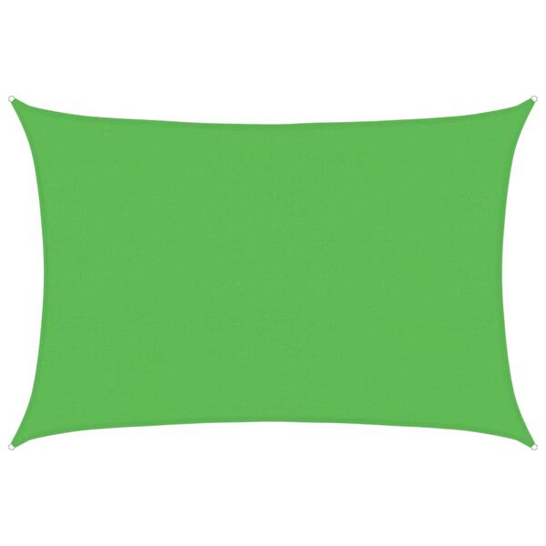 vidaXL Πανί Σκίασης Ανοιχτό Πράσινο 4 x 5 μ. από HDPE 160 γρ./μ²