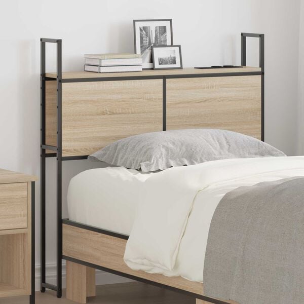 vidaXL Κεφαλάρι Αποθήκης Sonoma Δρυς 90 cm Επεξεργασμένο ξύλο