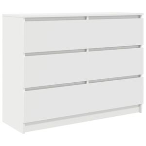 vidaXL Sideboard &Lambda;&epsilon;&upsilon;&kappa;ό 100x35x76 cm &Kappa;&alpha;&tau;&alpha;&sigma;&kappa;&epsilon;&upsilon;&alpha;&sigma;&mu;έ&nu;&omicron; &xi;ύ&lambda;&omicron;