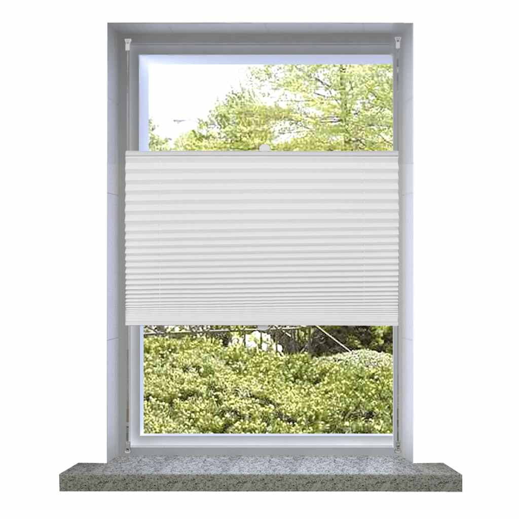 Πλισέ ρόλερ σκίασης 50x125cm Λευκό