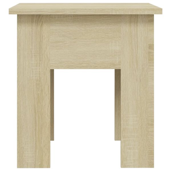 vidaXL Τραπεζάκι Σαλονιού Sonoma Δρυς 40 x 40 x 42 εκ. Μοριοσανίδα