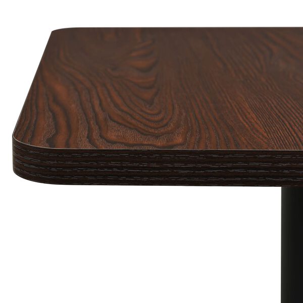 vidaXL Τραπέζι Bistro Σκούρο Σταχτί 50 x 50 x 107 εκ.