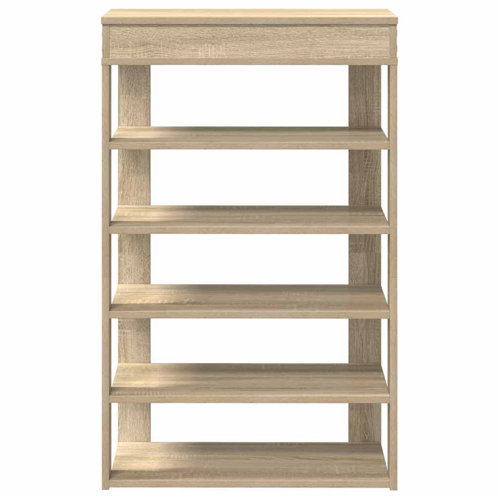 vidaXL Παπουτσοθήκη sonoma Δρυς 60x30x98 εκ. Επεξεργασμένο Ξύλο